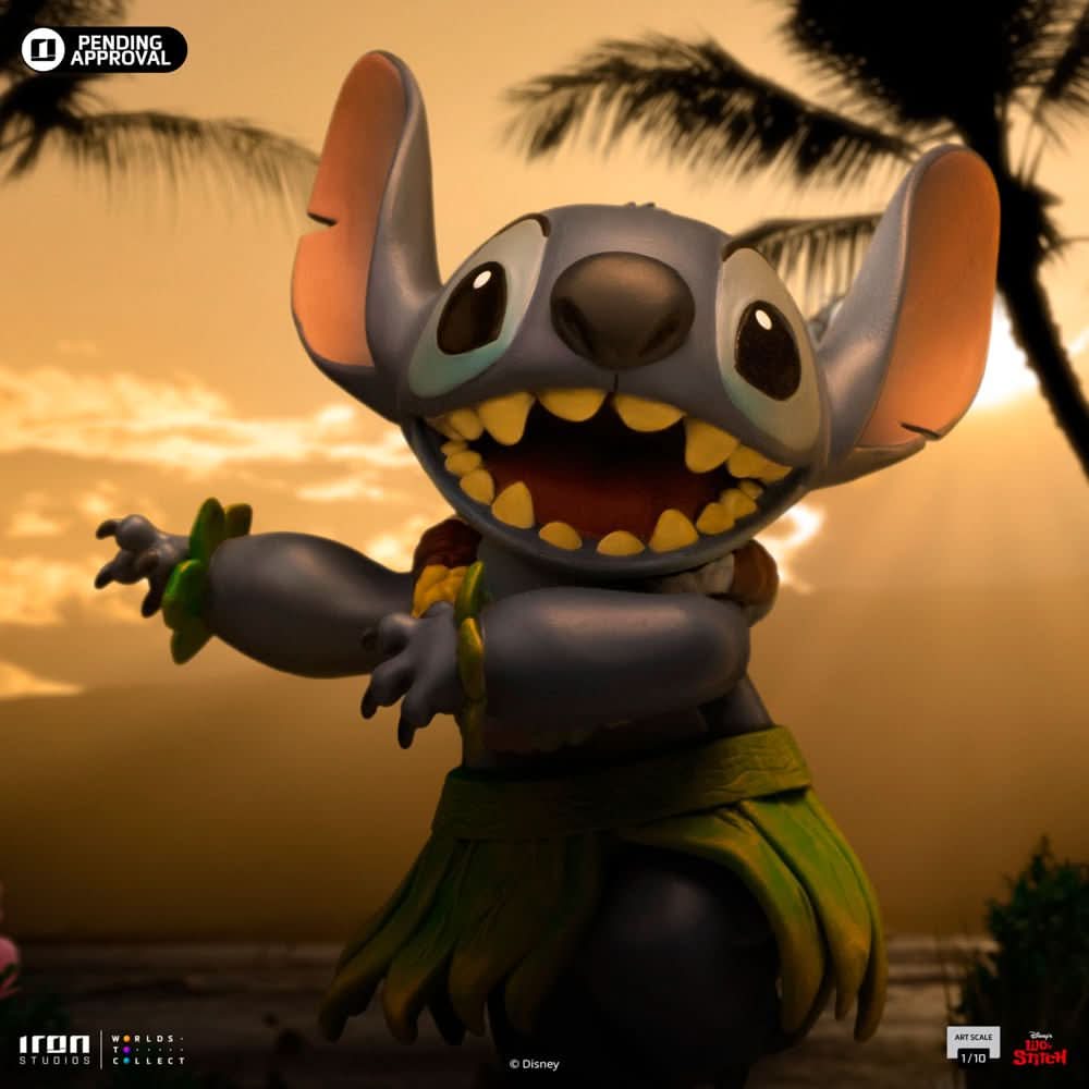Stitch Hula Statue - Disney Classics - Art Scale 1/10