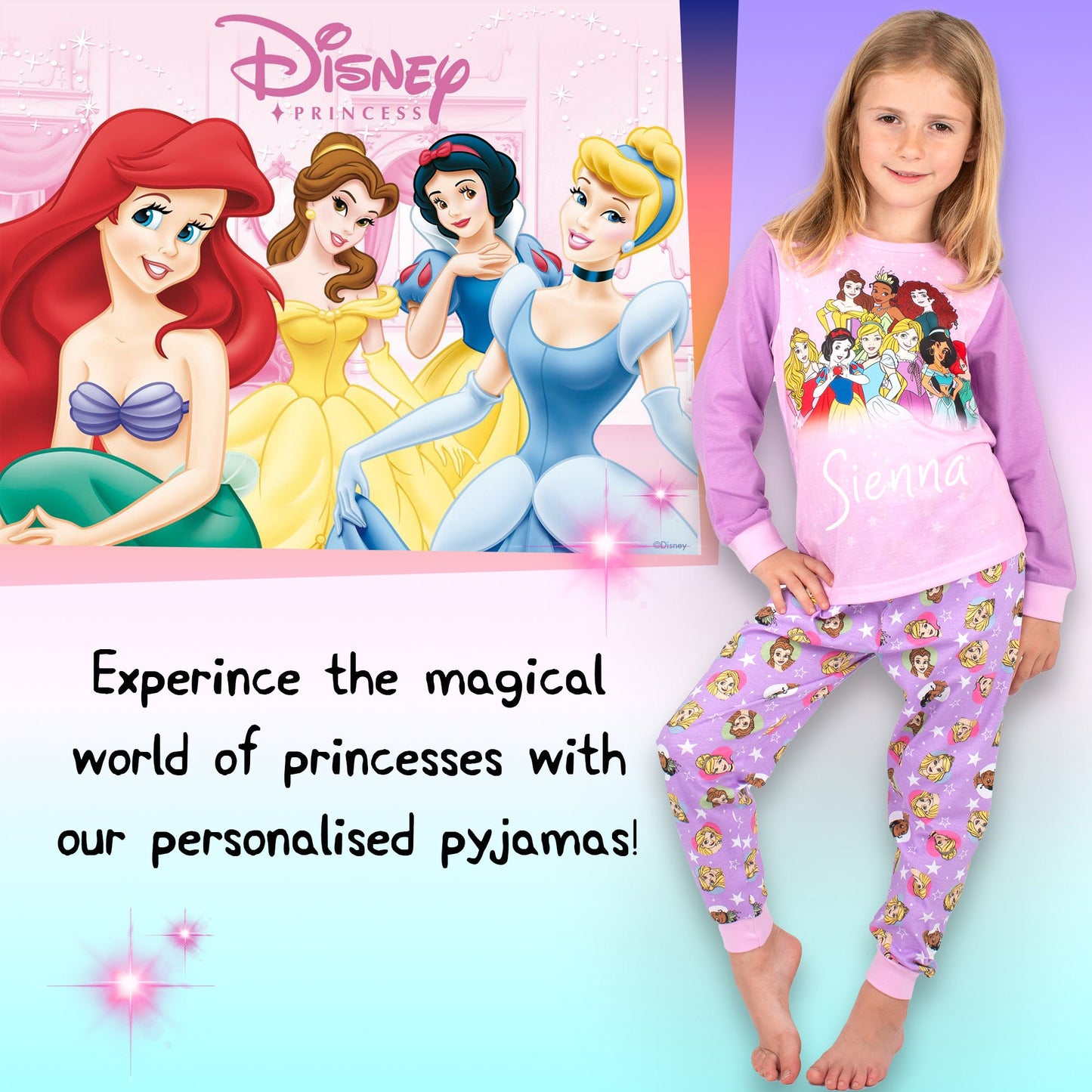 Disney Christmas Pyjama- rose