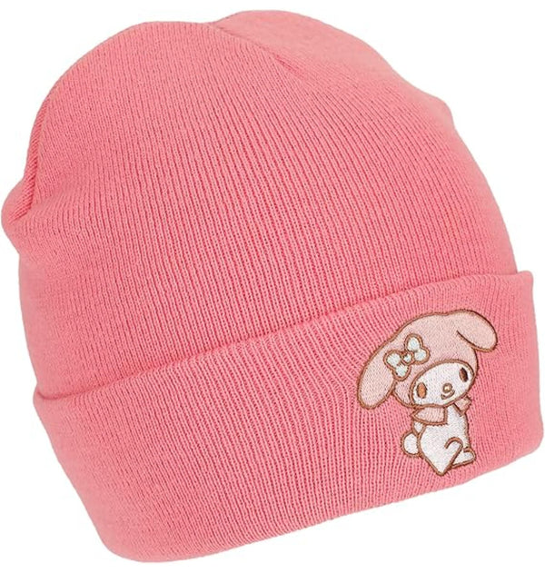 Bonnet rose My Melody avec revers