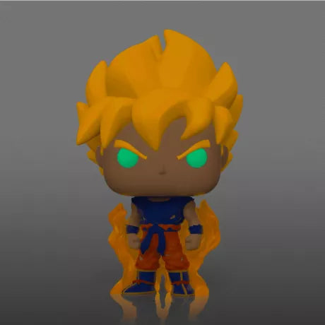 Pop! Super Saiyan Goku (GLOW)