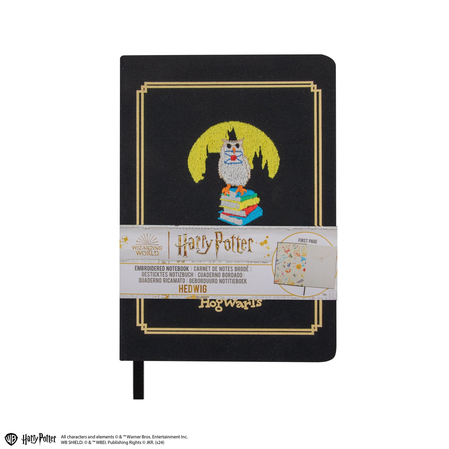 *Carnet Brodé Hedwige