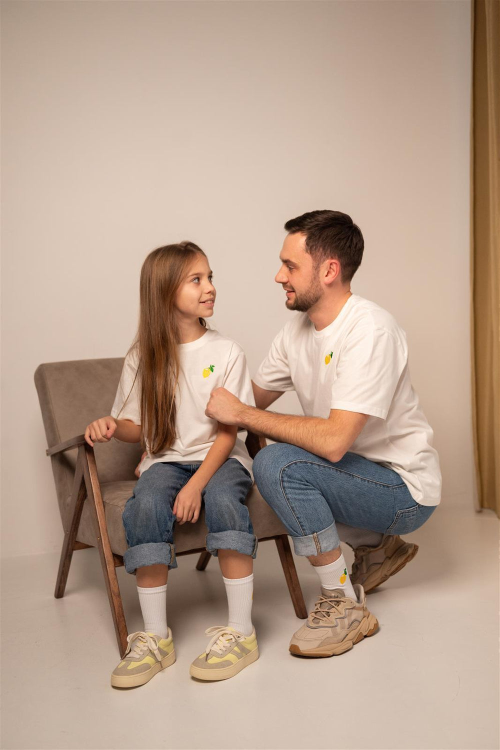 T-shirt oversize Citron