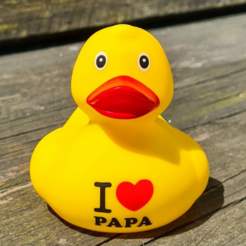 Canard "I ❤️ Papa"