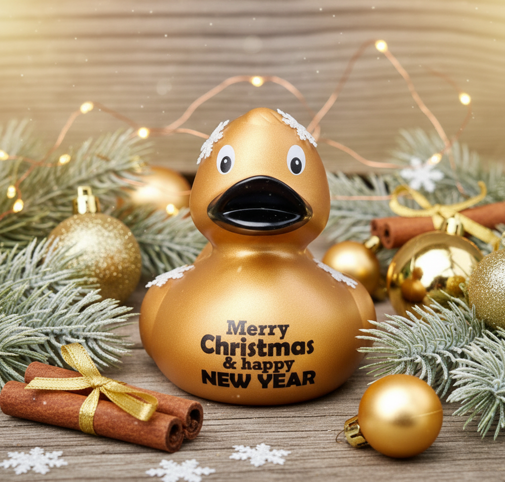 Canard Merry Christmas & Happy New Year