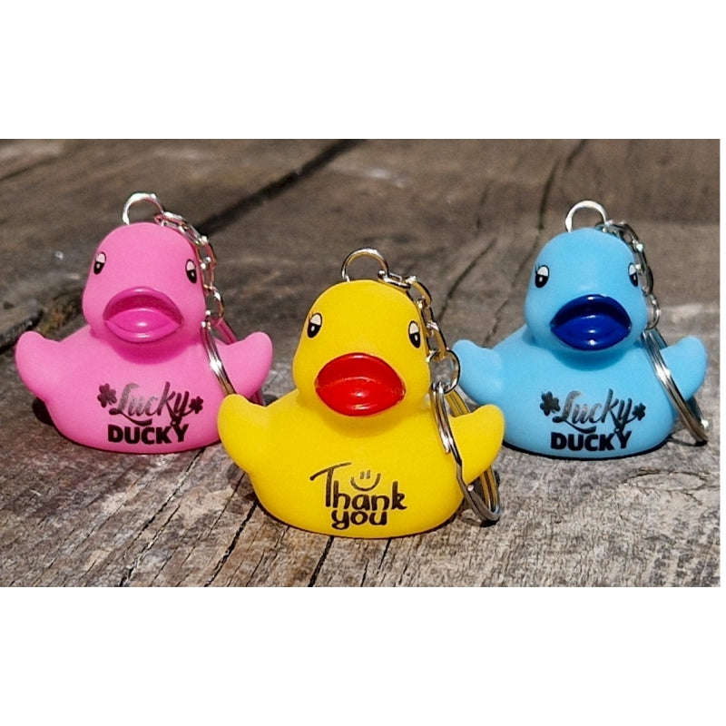 Porte-clés Canard "Thank you"