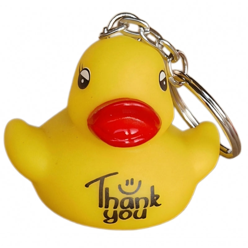 Porte-clés Canard "Thank you"
