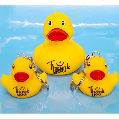 Porte-clés Canard "Thank you"