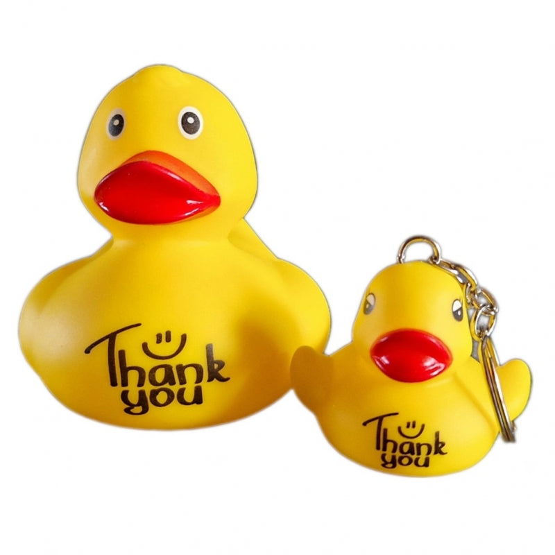 Porte-clés Canard "Thank you"
