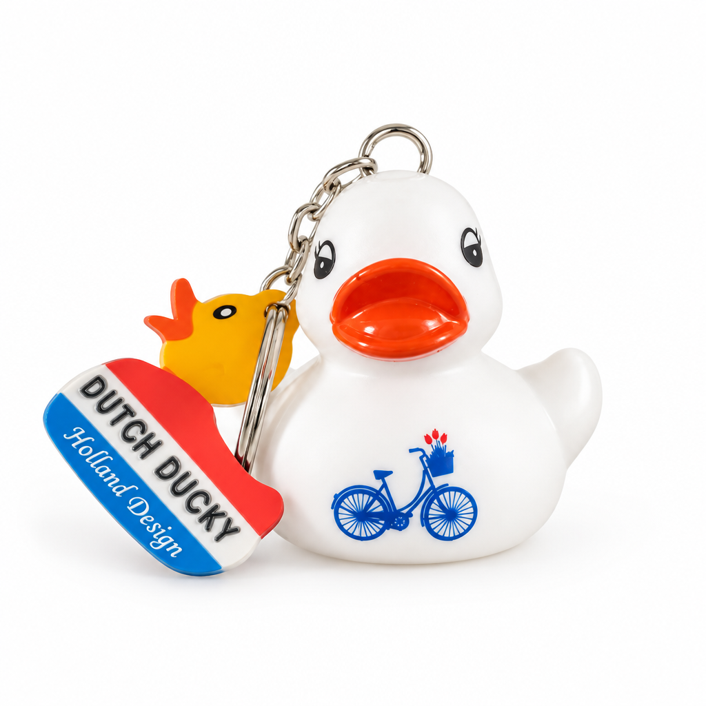 Porte-clés Canard Vélo