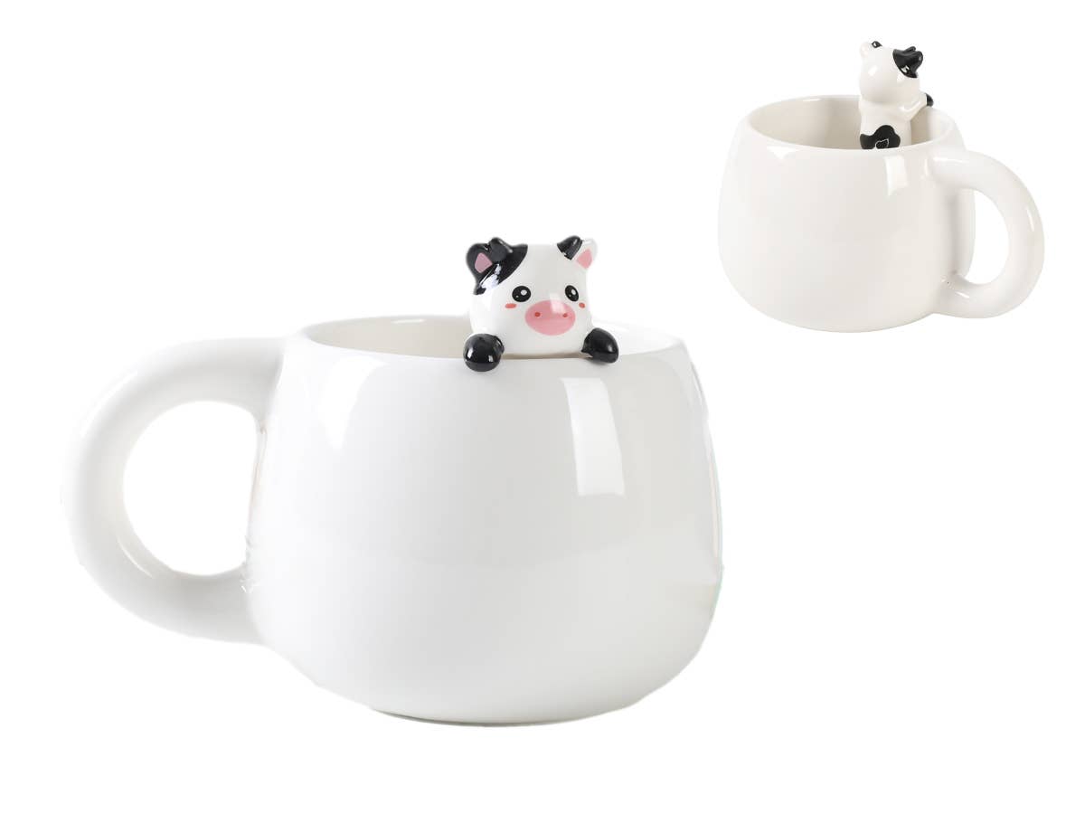 Mug avec Figurine Vache