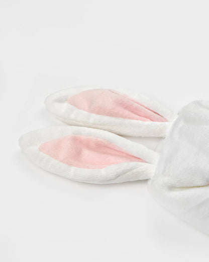 Mini cape lapin 86-110 cm pour enfants de 1 à 4 ans