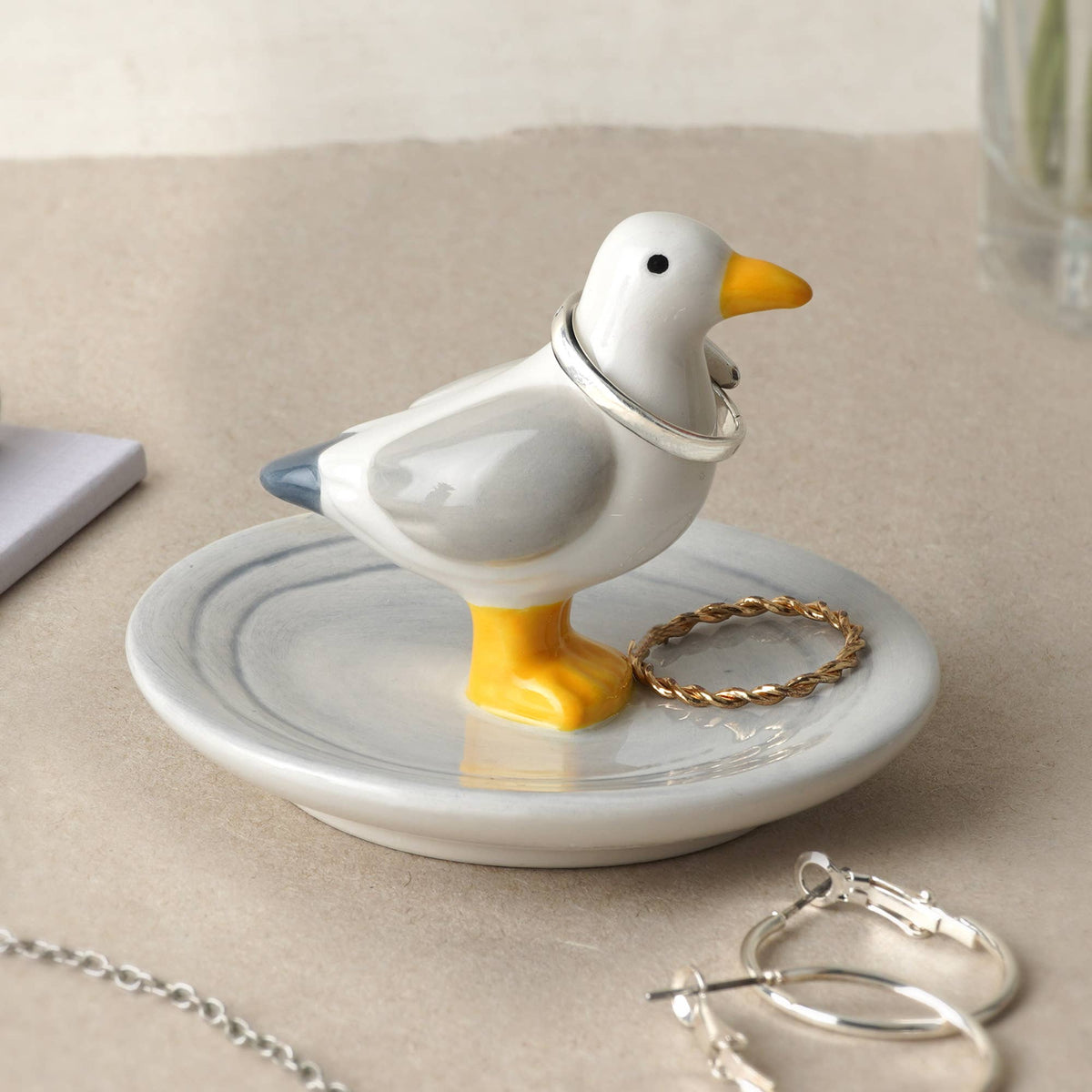 Plat à bagues Mouette
