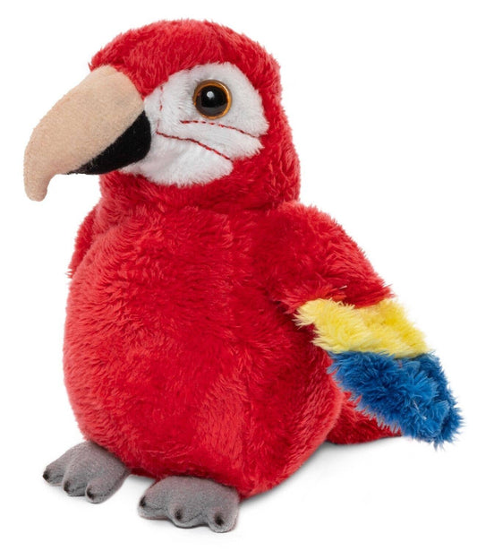 Peluche perroquet (rouge)