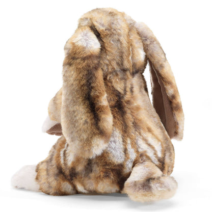Marionnette à main Lapin soyeux et lapin/Silky Bunny Rabbit 3216 Folkmanis réaliste