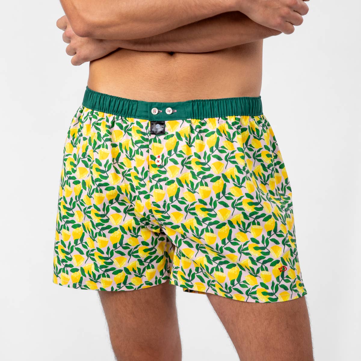 Boxershorts van 100% biologisch katoen - Citrus