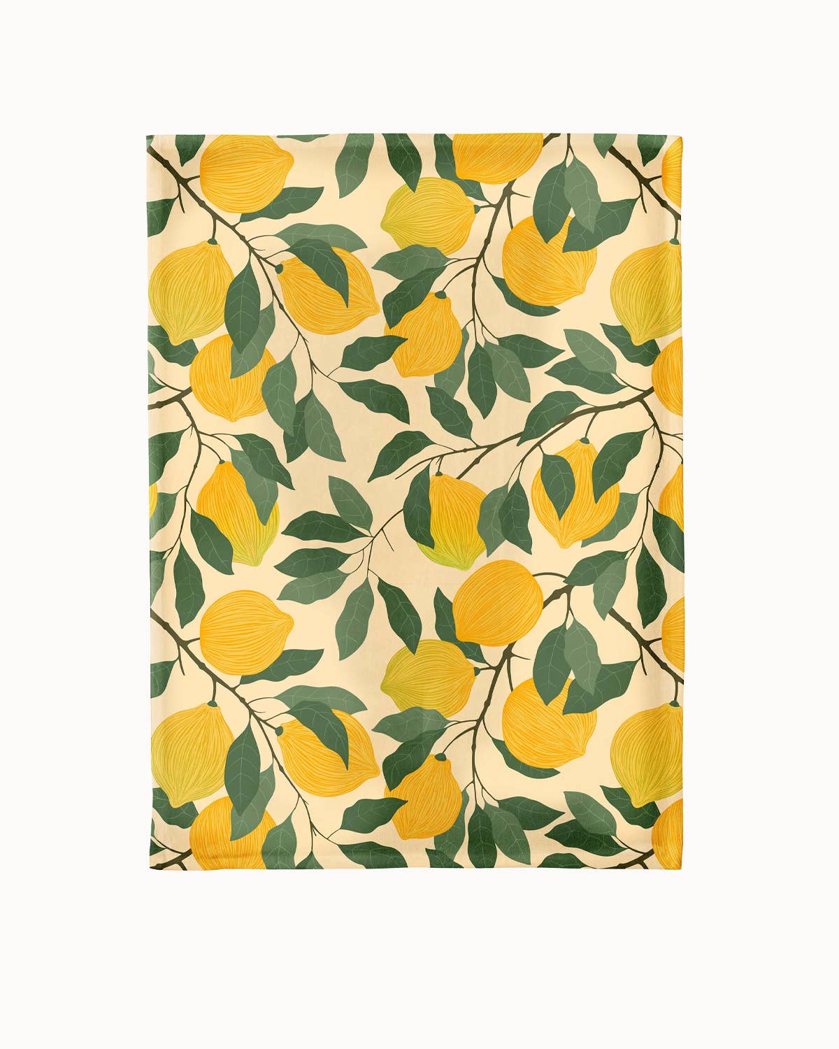 Organic kitchen towel - Lemons "Vitamin C"