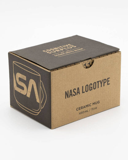 Mug avec Logotype NASA Worm – produit scientifique Cognitive Surplus EU, vue 3