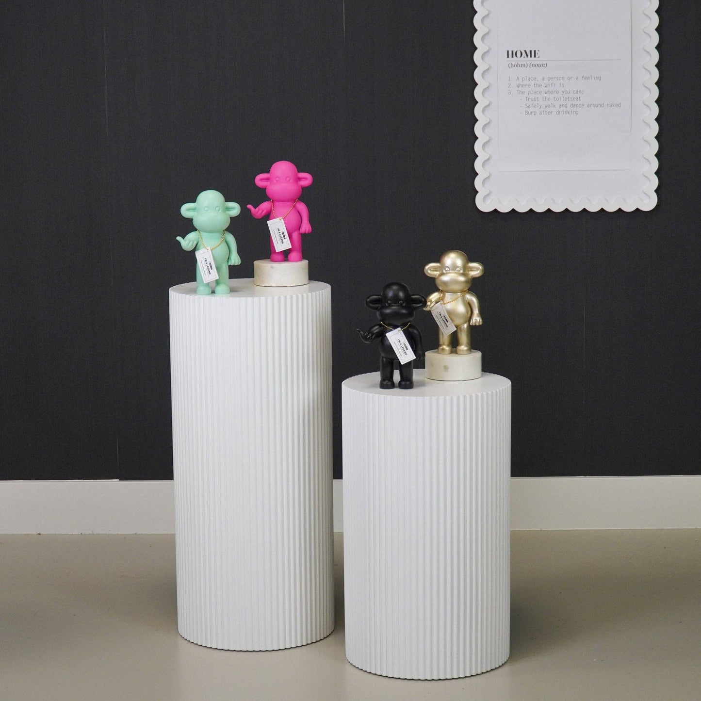 Figurine Singe Hang Loose 'La Légende' - Noir S