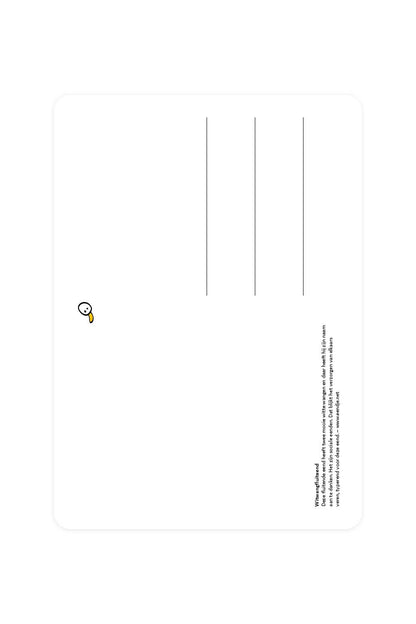 Widowed Whistling Duck Postcard