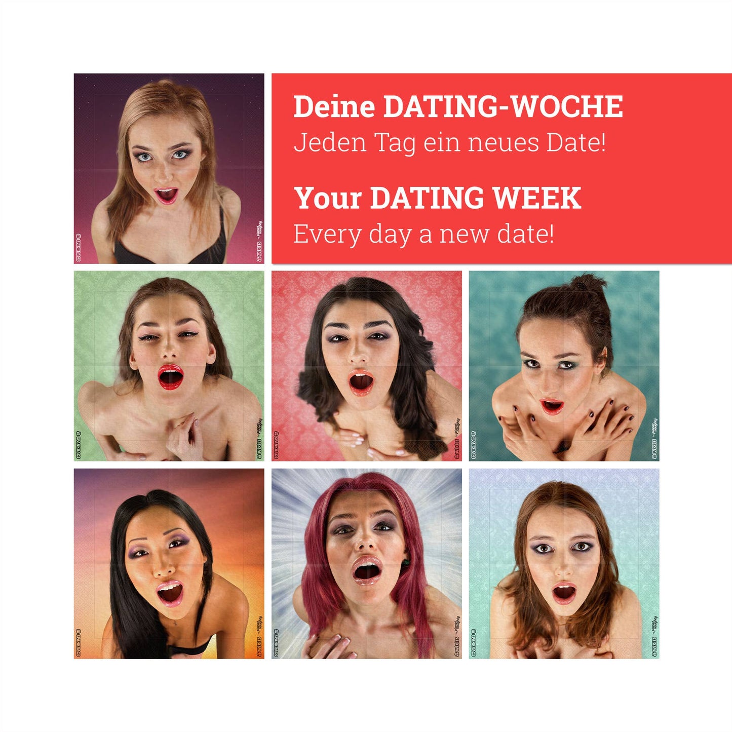 Boite de Mouchoirs Wixies Jerk Wipes - Femmes