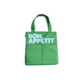Sac Isotherme "Bon Appétit" - Vert Bouteille