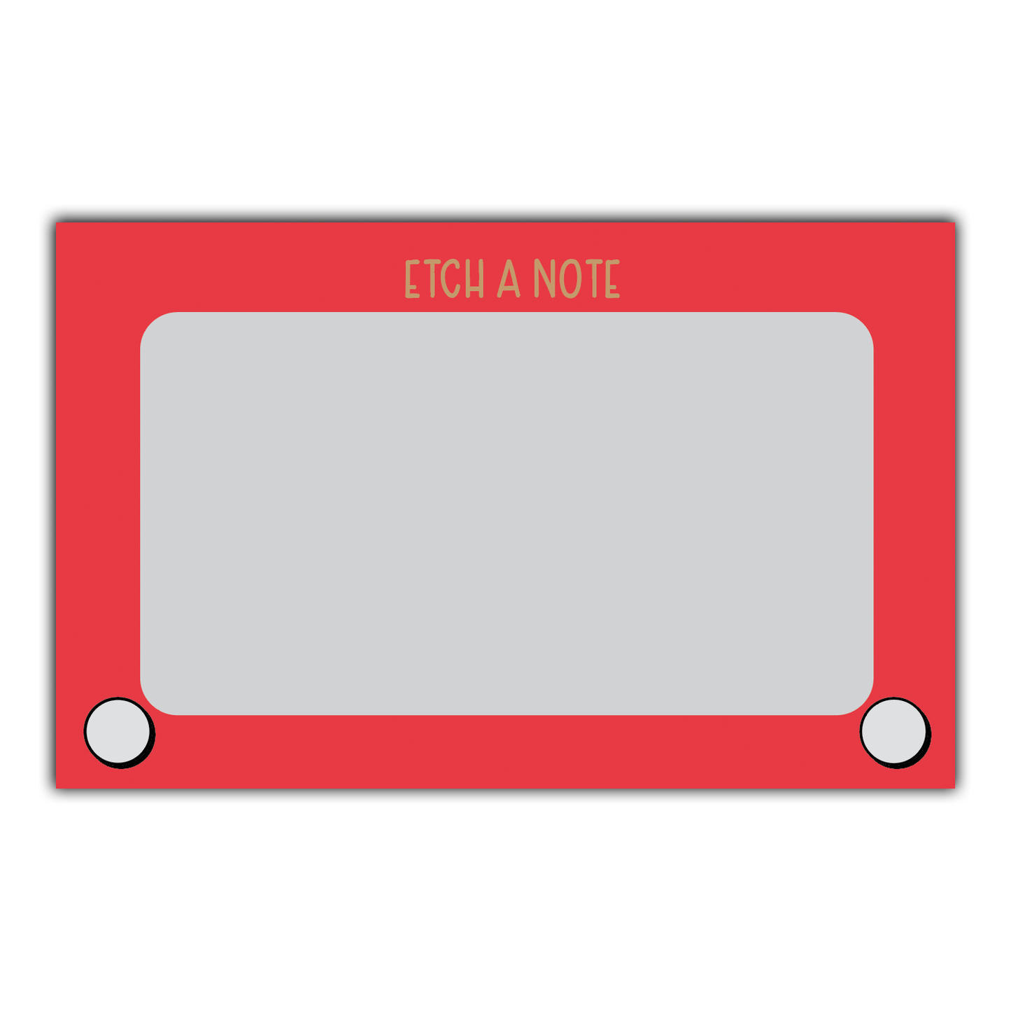 Set van 60 mini-notitiekaartjes - Etch a Note