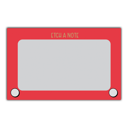Set van 60 mini-notitiekaartjes - Etch a Note