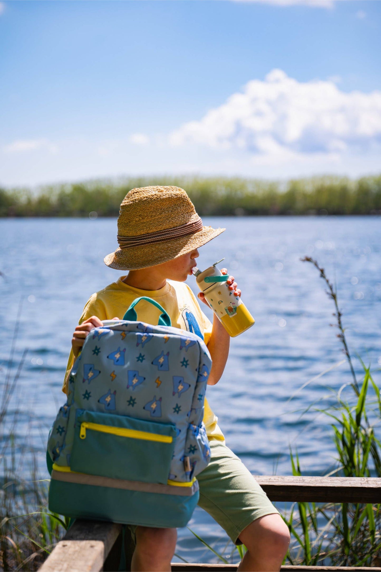 Stainless Steel Insulated Water Bottle for Children with Fun Dog Design