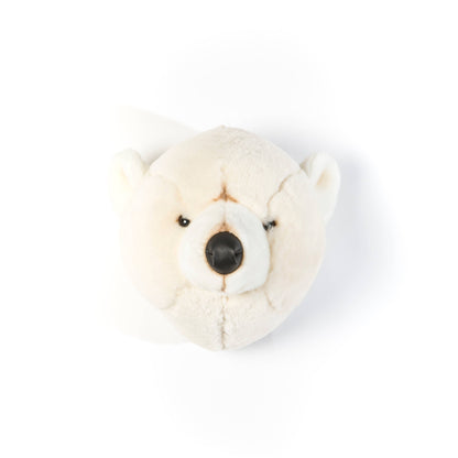 Basil the Polar Bear Plush Wall Decoration