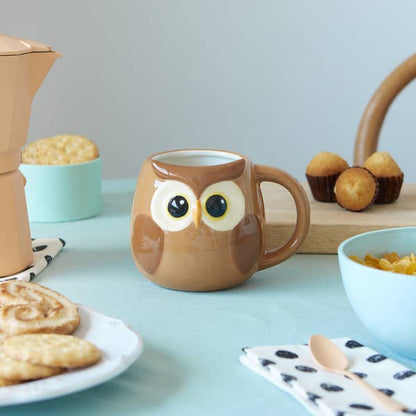 Mug Rond Chouette « Bubo »