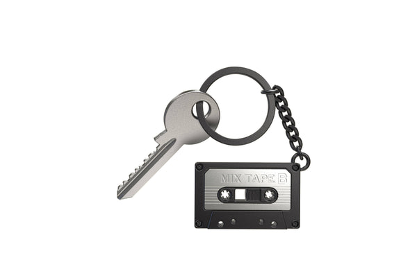 Porte-clés cassette rétro