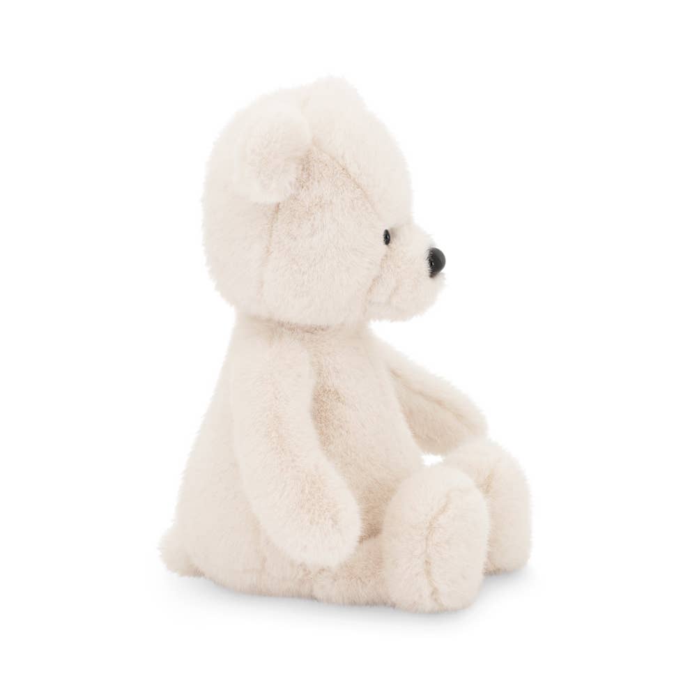 White teddy bear soft toy - 25 cm - 0+