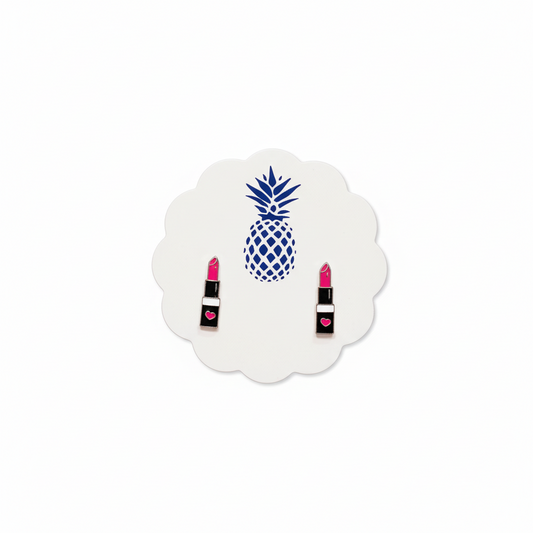 Lipstick Earrings