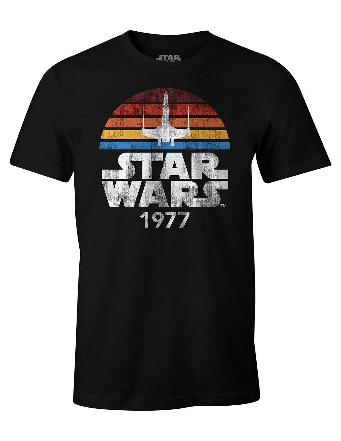 t shirt star wars 1977 cotton division