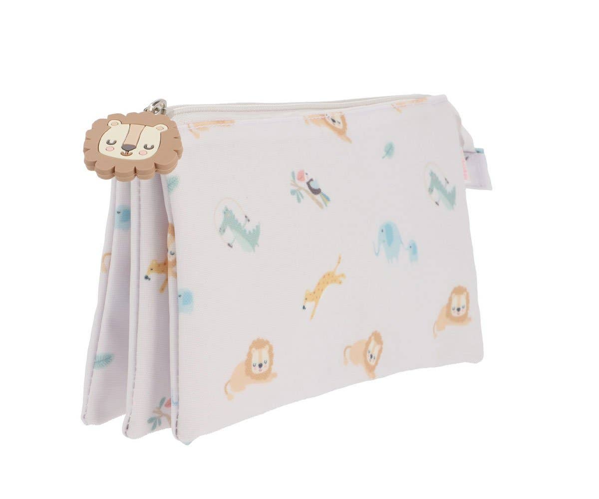 Savannah 3-Compartment Pencil Case