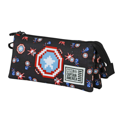 Captain America Captain Pixel-Triple ECO Pencil Case