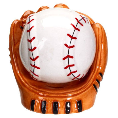 Sel et poivre Balle et Gant de Baseball