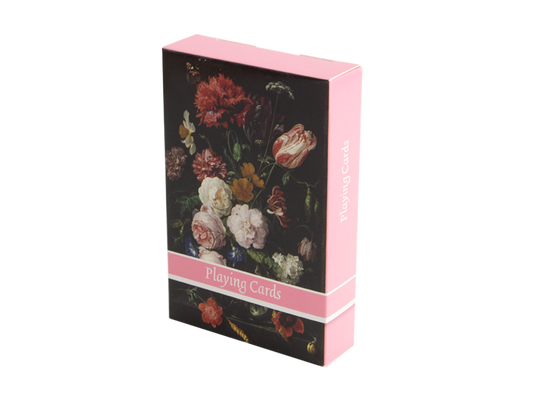 Jeu de cartes De Heem, vase avec fleurs