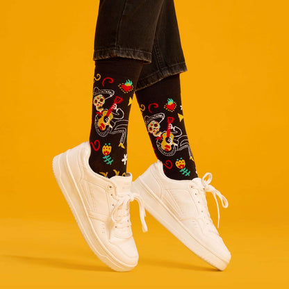 Chaussettes Mariachis Día de los Muertos