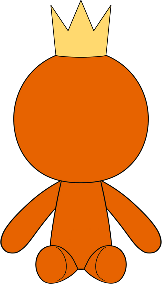 King Orange Plush (9in)