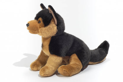 Sitting German Shepherd Puppy Plush Toy