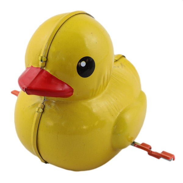 Canard à remonter en étain