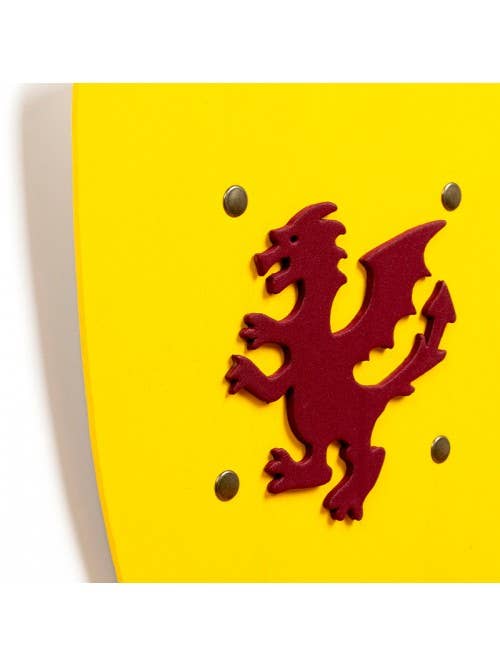 Kamelot Yellow Shield with Dragon S