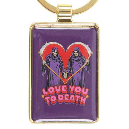 Porte-clés "Love You To Death" par Steven Rhodes