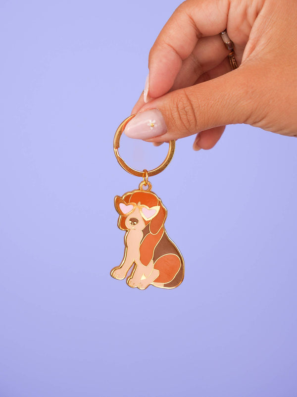 Beagle sleutelhanger
