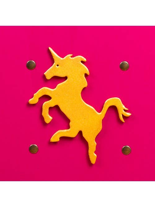 Bouclier Kamelot Rose avec Licorne S