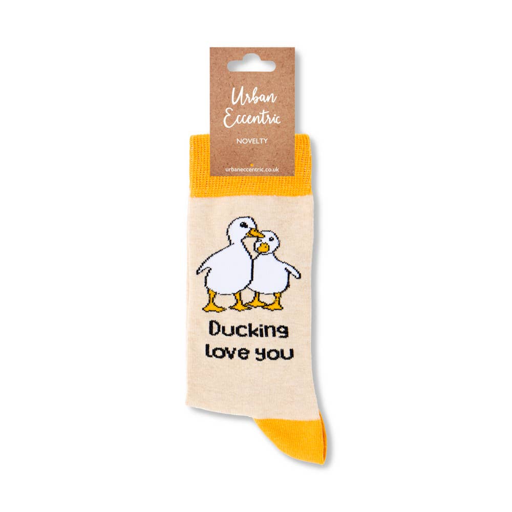 "Ducking Love You" eendensokken