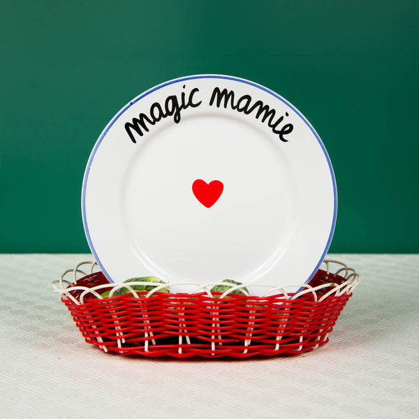 Assiette La Famille S’éclate - Magic Mamie