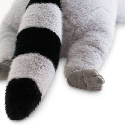 Ultra-soft raccoon plush toy (58 cm) - From birth