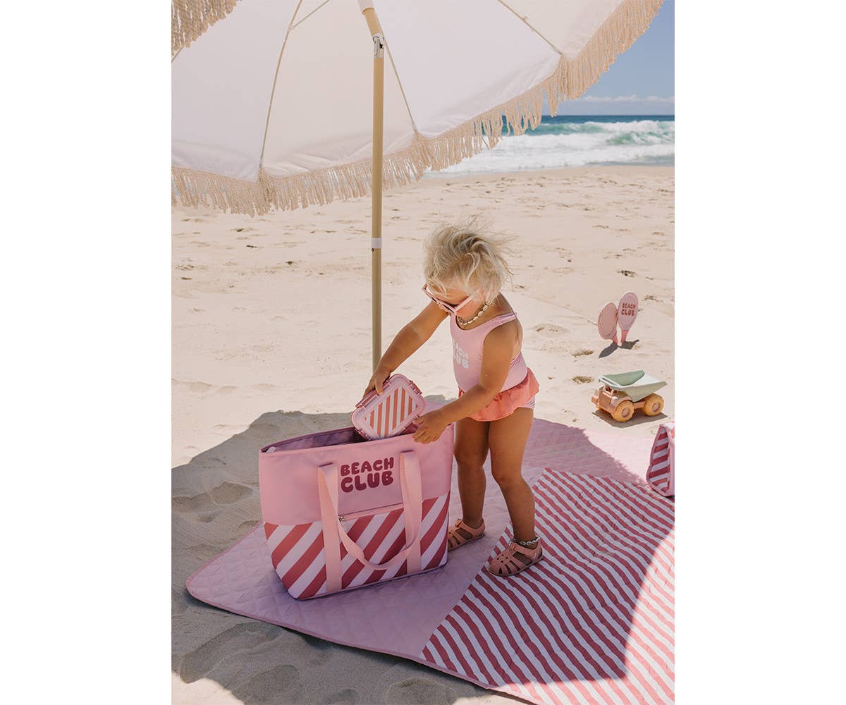 Sac cabas isotherme Rayures Bloom & Blush